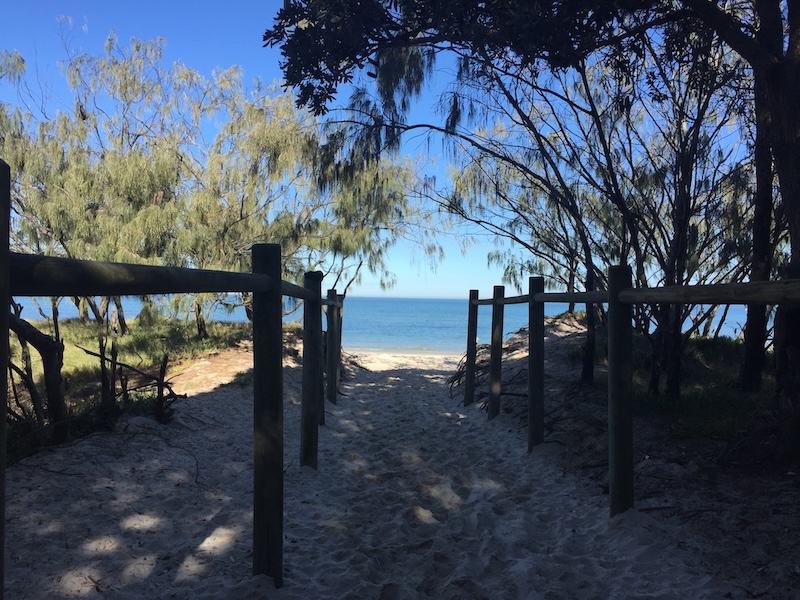 Red Beach Dog Beach Entry - Bribie Island Tours
